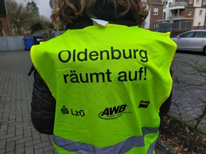 Oldenburg räumt auf- auch die DiKiTa räumt auf. Foto: DiKiTa