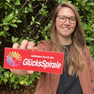 Anne Köhler freut sich, dass die Glücksspirale ihre Weiterbildung unterstützt. Foto: Kerstin Kempermann