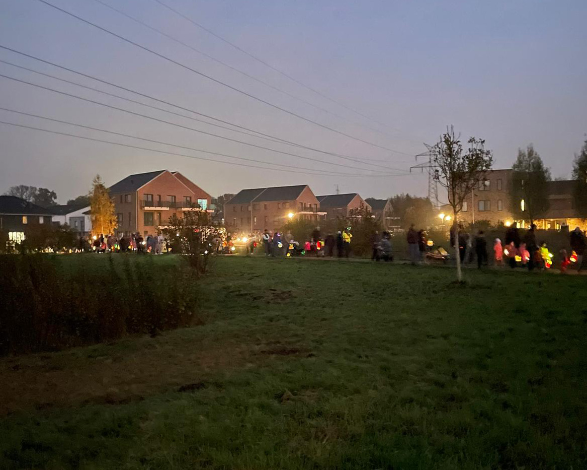 Der Laternenlauf der Kita Hannah Arendt. Foto: Kita Hannah Arendt